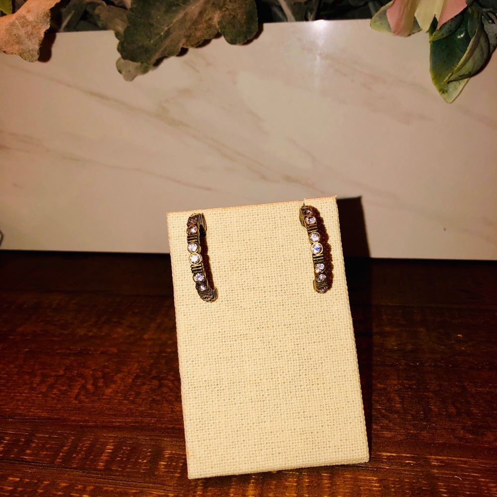 Premier Designs Basket Weave Earrings